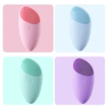 Водонепроницаемый USB Перезаряжаемый силиконовый Очищающий Инструмент для очистки пор портативный очищающий уход за лицом