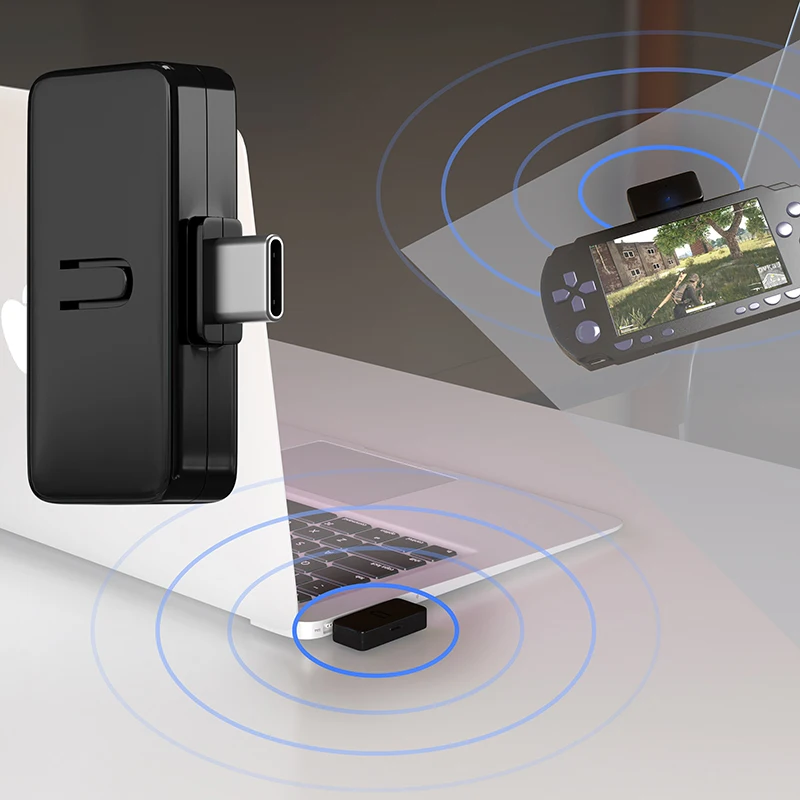 Беспроводной Bluetooth тип-c аудио передатчик USB адаптер для nintendo Switch PS4 VH99