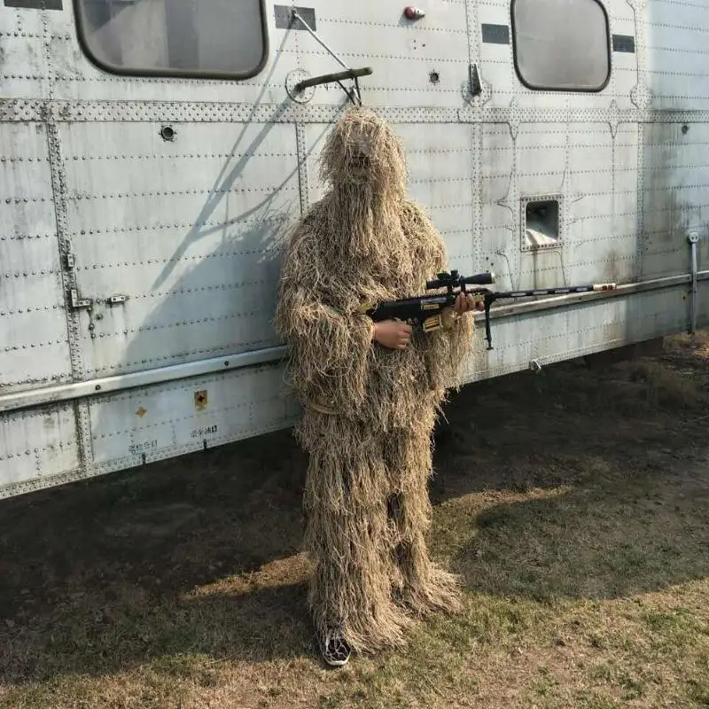 Костюм Ghillie, камуфляжная одежда, одежда для охоты, наблюдения за птицами, одежда для фотографирования, дышащая одежда для джунглей, одежда для охотника