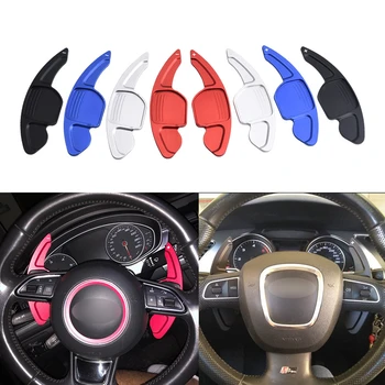 

SPEEDWOW New Car Steering Wheel Paddle Extend DSG Direct Shift Gear Paddle For AUDI A3 S3 A4 S4 B8 A5 S5 A6 S6 A8 R8 Q5 Q7 TT