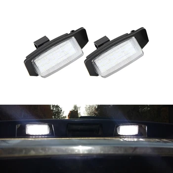 

2x Car Led Number License Plate Lamp Lights For Mitsubishi Lancer Sportback (EUR) [CX0#] Outlander [CW0#] SMD Rear Vehicles Lamp