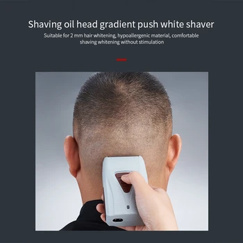 

Electric Razor USB Rechargeable Electric Foil Shaver Electric Razor for Men Beard Trimmer Hair Clipper Dual Purpose