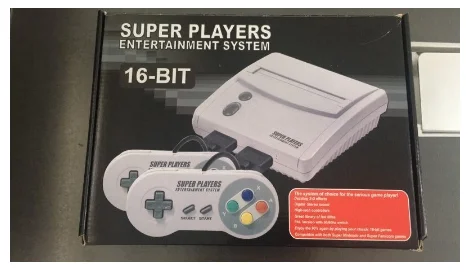 2019 Новый ТВ видео Игровая приставка для S-n-e-s 16 бит игры с 100 в 1 SNES игровой картридж