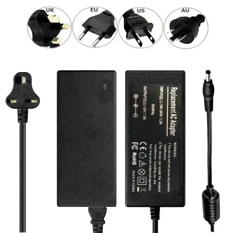 5A 12V блок питания для Turnigy Accucel 6/iMax B6 6A 50w LiPo зарядное устройство 60W