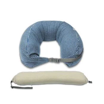 

Cervical pillow Travel Comodity Line, Cushion with Washable Cover of Ertha, with Padding Bead Maximum Comfort