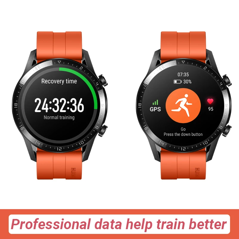 Stock Original Huawei Watch Gt2 Smart 46Mm Gps Life Waterproof Bluetooth Phone Call Heart-4