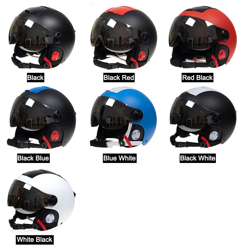 LOCLE CE Certification Skiing Helmet Men Women Ski Helmet Outdoor Sports Ski Snowboard/Skateboard Helmet ABS+PC+EPS 52-63cm