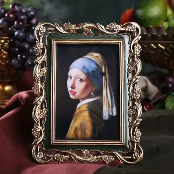 

6 Inch Europe Photo Frame Decorative Picture Frame on Table Home Decoration