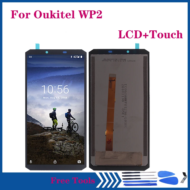 

Original Display For Oukitel WP2 LCD Display Touch Screen Digitizer Assembly Replacement Repair Kit