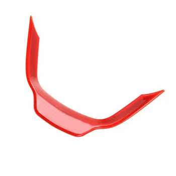 

For Jeep Cherokee Grand Steering Wheel trim Cover Parts 1pc Car Auto Interior Accessory Red