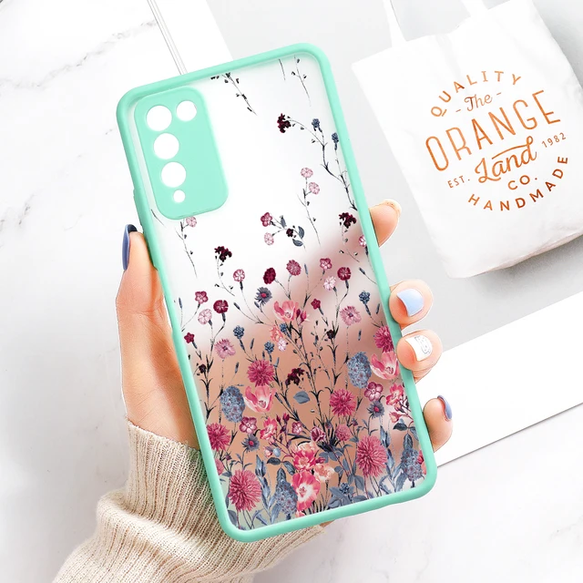 P30 Pro Case for Huawei P30 Lite Case P20 Pro P40 Lite Flower PC Cover Honor 50 8A 9X 8X 9A 9C 20 Y6 Y9 Prime 2019 Nova 5T Funda 3OA71
