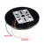 12V 46 LED Car Round Ceiling Dome Roof Light Interior Light Lamp On/Off Switch For Camper Van Caravan Motorhome Boat RV