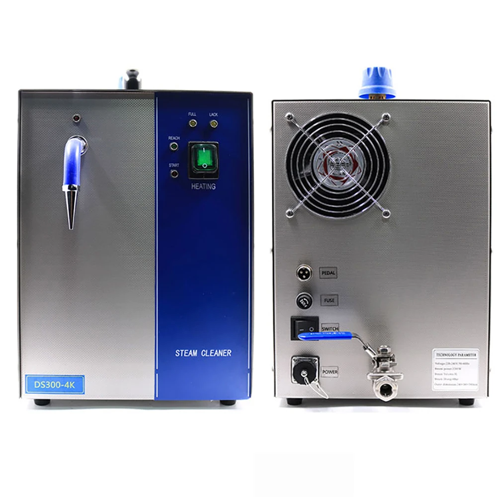 4L 2200W Electric Stainless Steel Jewelry Steam Cleaner Gem Washer Gold and Silver Jewelry Steam