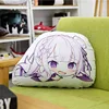 Anime Re:Life in a different world from zero shaped Manga Pillow Cushion Rem Felt Cartoon Stuffed Plush Doll Toy 4
