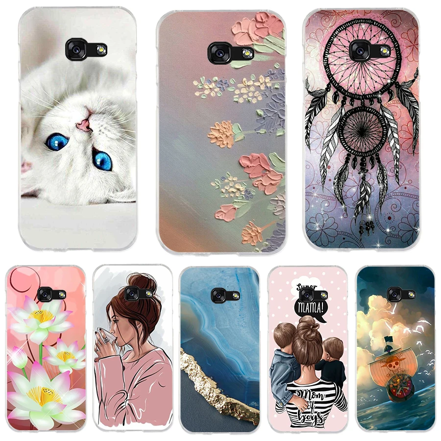 Custodie Per Samsung Galaxy A5 2017 Custodia Posteriore Cover Morbida In Tpu Cover Per Samsung A5 2017 Coque Protettivo
