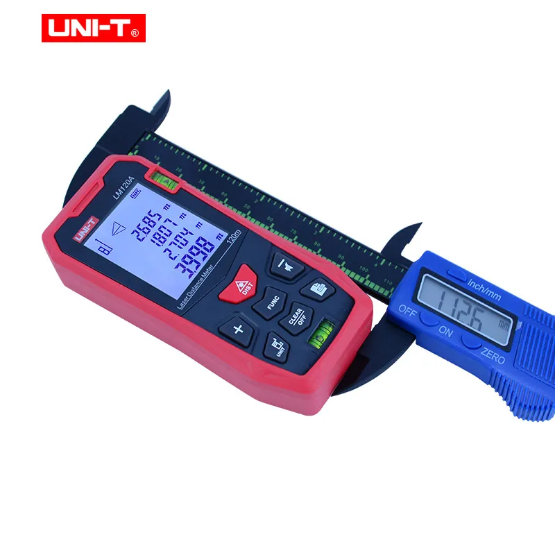 Uni-T LM50T 50M Règle Télémètre Laser Numérique Jauge Distance Laser