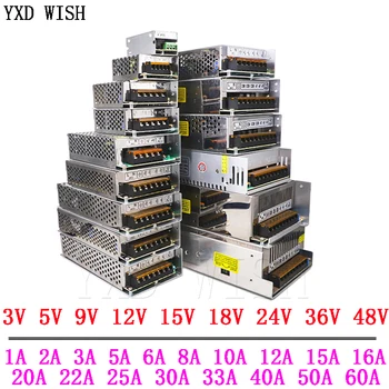 스위칭 전원 공급 장치, AC-DC SMPS, 3V, 5V, 9V, 12 V, 15V, 18V, 24V, 36V, 1A, 2A, 3A, 5A, 6A, 8A, 10A, 20A, 50A, 12 V, 220V