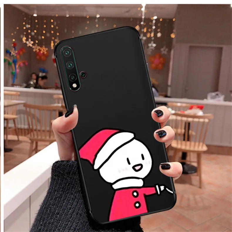 Счастливого Рождества чехол для huawei honor 20 P30 P20 Pro P10 Plus honor 8 9 8x max чехол для mate 30 20 x Lite nova 5t силиконовый чехол