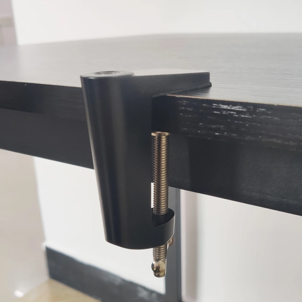 Flexível do Microfone do Gooseneck com Braçadeira de Mesa para o Equipamento de Transmissão ao Vivo do Estúdio da Radiodifusão Suporte Transmissão Vivo do Estúdio da Radiodifusão de ao - Image 3