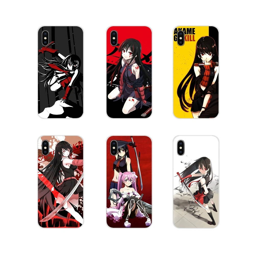 Аниме девушка Akame ga KILL TPU прозрачный чехол сумка для Samsung A10 A30 A40 A50 A60 A70 M30 Galaxy Note 2 3 4 5