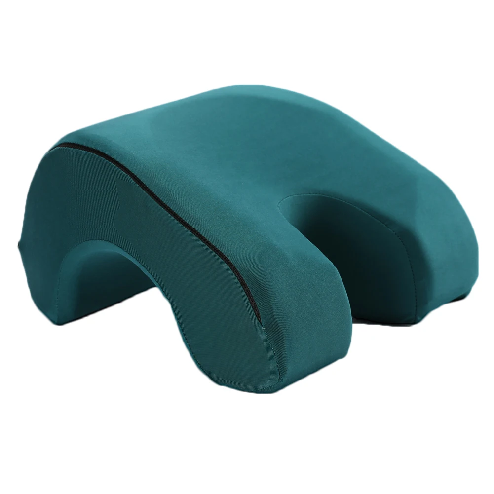Дорожная подушка для шеи с памятью хлопок для самолетов автомобиля кемпинга офиса школы подушка для головы и шеи DIN889 - Цвет: dark khaki