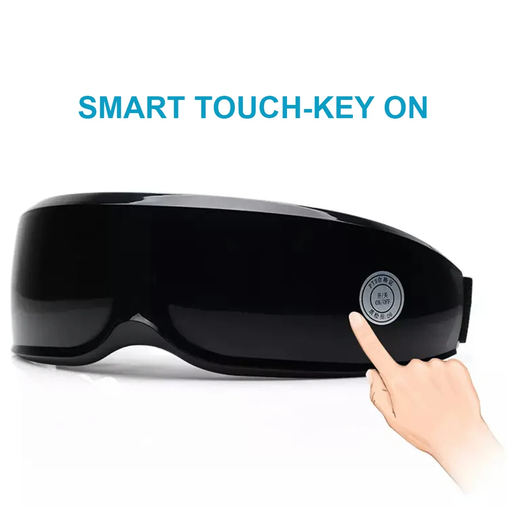 Беспроводной перезаряжаемый вибрационный умный массажер для глаз прибор для ухода за глазами устройство для снятия усталости от морщин магнитотерапия массажные очки