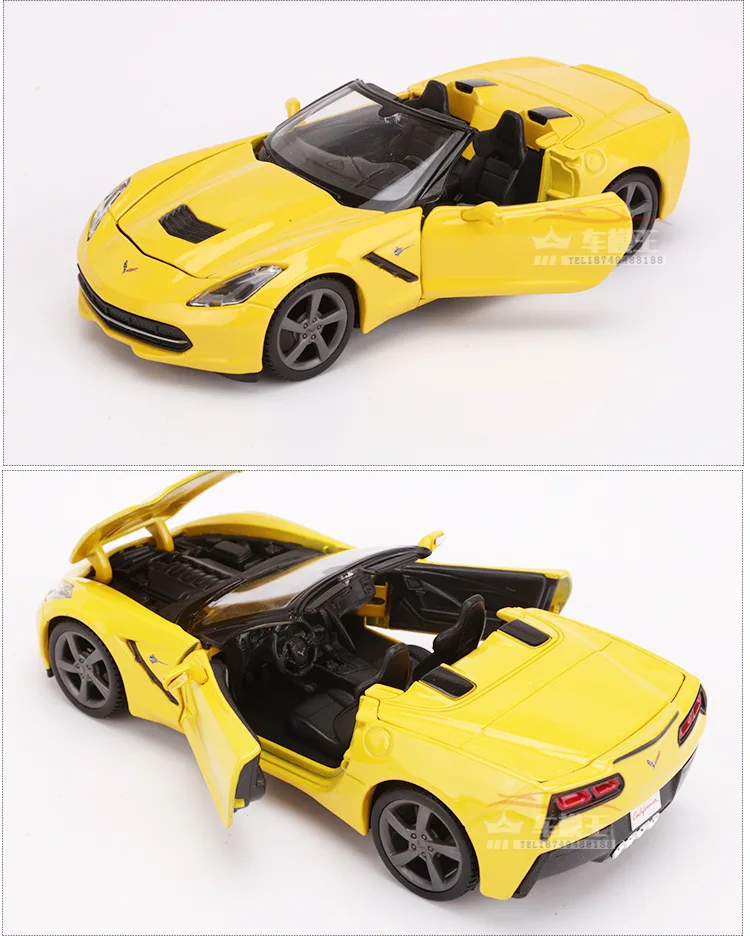 Maisto 1: 24 брелок для автомобильных ключей, модель Chevrolet Camaro ZL1 Корвет Z06 брелок для автомобильных ключей, модель