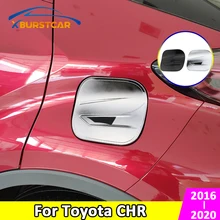 Xburstcar voiture gaz mazout réservoir couverture Protection capuchon autocollant pour Toyota C-HR CHR C HR 2016 2017 2018 2019 2020 accessoires