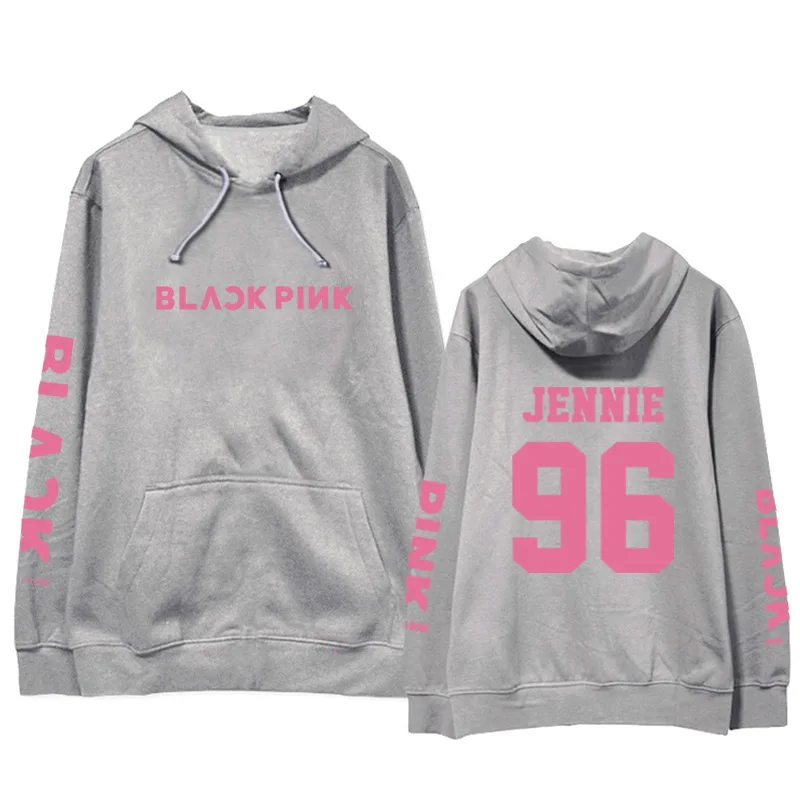 thick Черные розовые толстовки женская розовая одежда harajuku Толстовка kpop хлопковое повседневное зимнее пальто с буквенным принтом весенне-осенняя рубашка Новинка - Цвет: thick