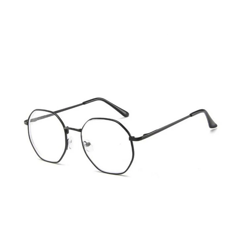 Men Vintage Anti Blue light Minus Glasses Frame With Degree Round Women Myopia Lens Nearsighted Glasses 0 -1.0 -1.5 -2.0 To -6.0 2