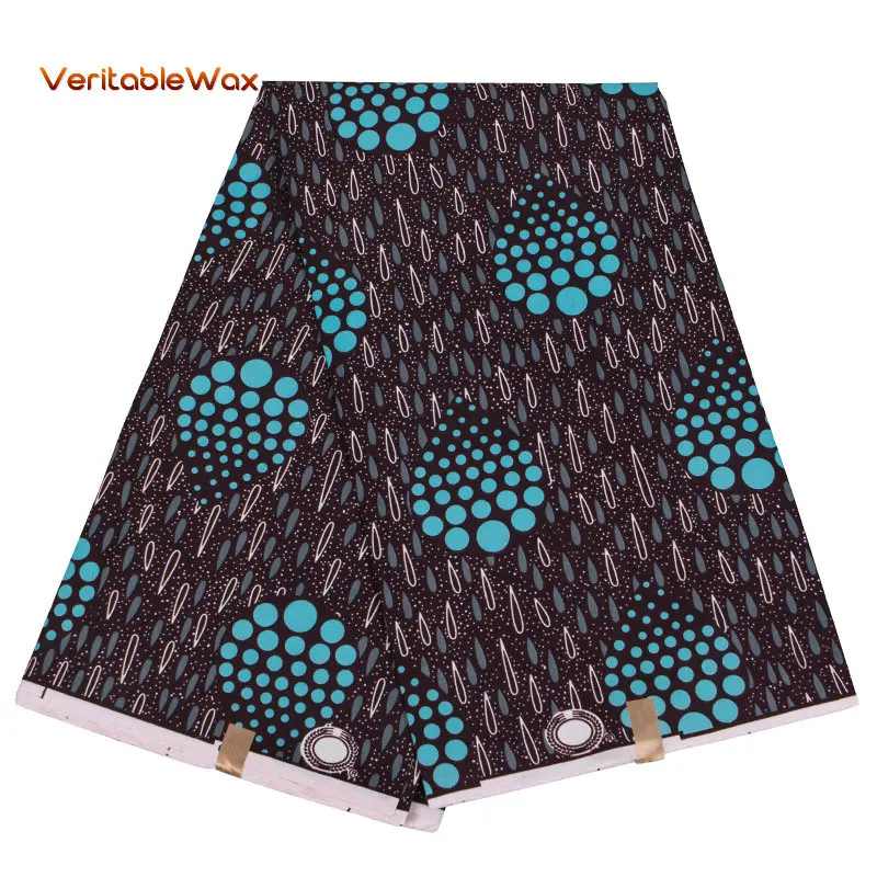 

2020 Africa Nigerian prints fabric patchwork real wax check Ankara tissu sewing dress crafts DIY textile 100% Polyester FP6412