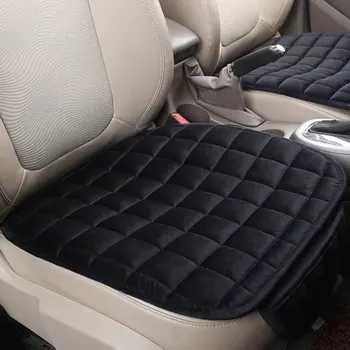 

New Car Seat Cover Cars Waist Cushion Winter Warm Seat Cushion Anti-slip Universal Front Back Chair Seat Pad Protector