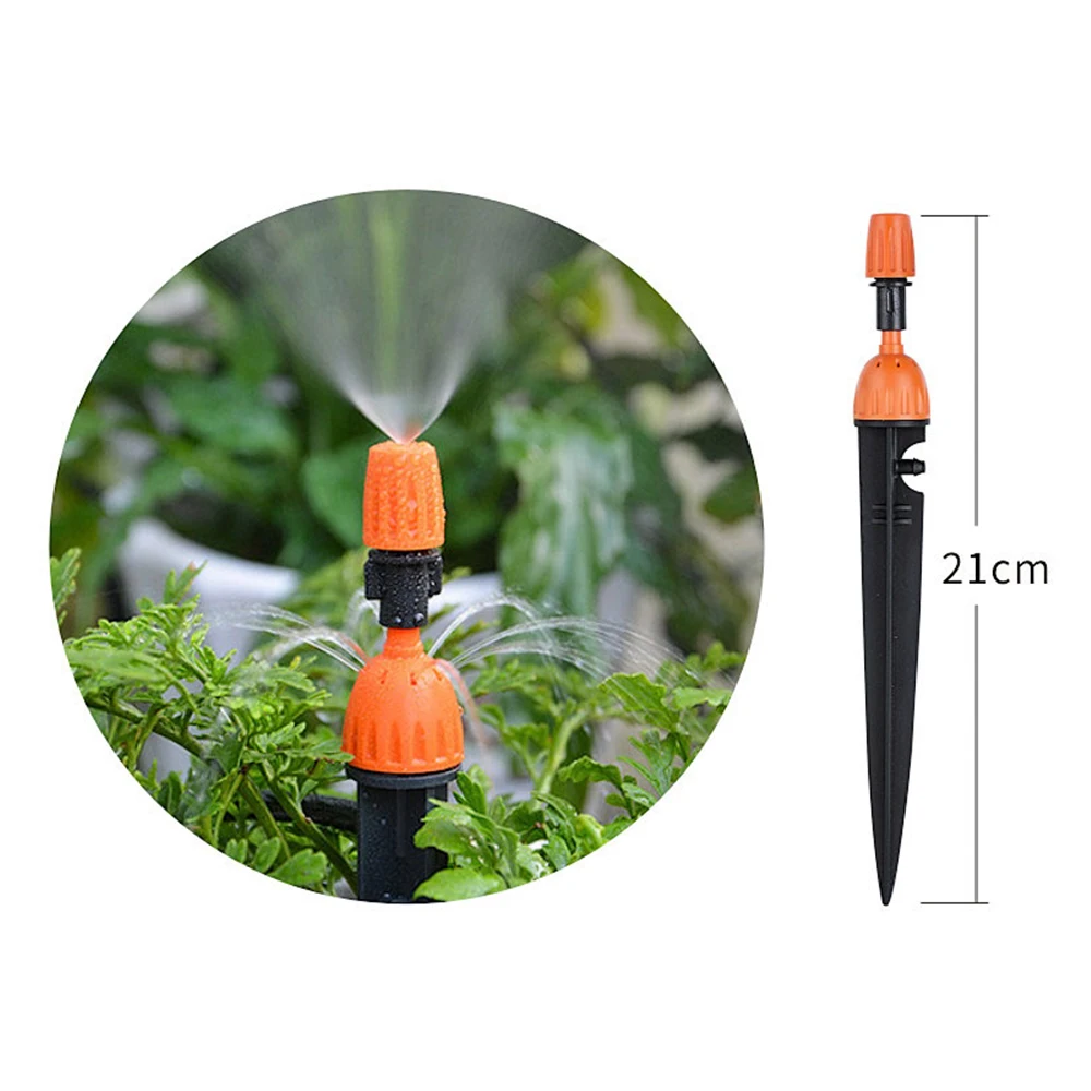 

Hot DIY Drip Irrigation System 10 Pcs Sprayer Dripper Kit 25 Meters Tubing Watering Automatic Sprinkler Irrigation Equipment Set