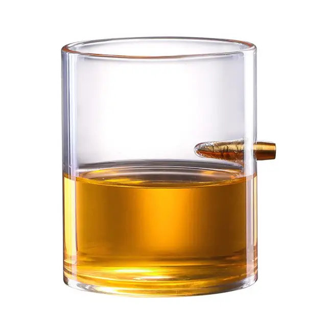 $US $7.31 Whiskey Cup Creative Glass Wine Cup Decorative Glass Cup Double-Layer Fresh Fashion Borosilicate Gl