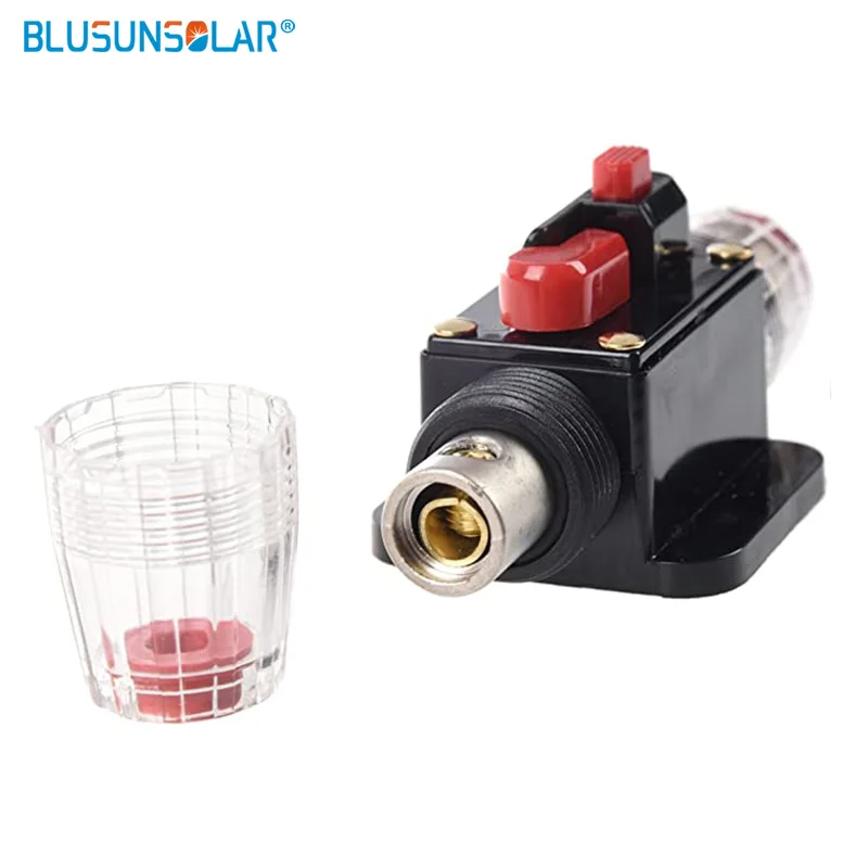 Description Picture 4 of itemLEADER SOLAR 12V24V 20A-150A Car Truck Audio Amplifier Circuit Breaker Fuse Holder AGU Style Stereo Amplifier Refit Fuse Adapter