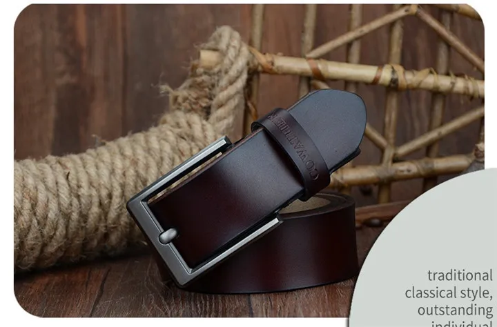 mens dress belts COWATHER men belt cow genuine leather designer belts for men high quality fashion vintage male strap for jeans cow skin XF002 men's belts for jeans