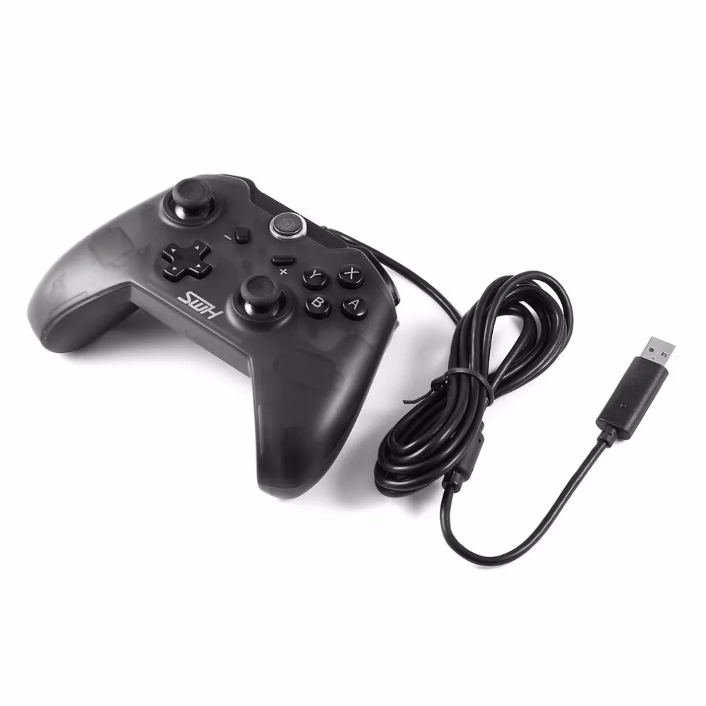 Модный игровой контроллер USB проводной игровой контроллер для переключения легко удерживать переключатель Проводная ручка Совместимость для хоста переключателя