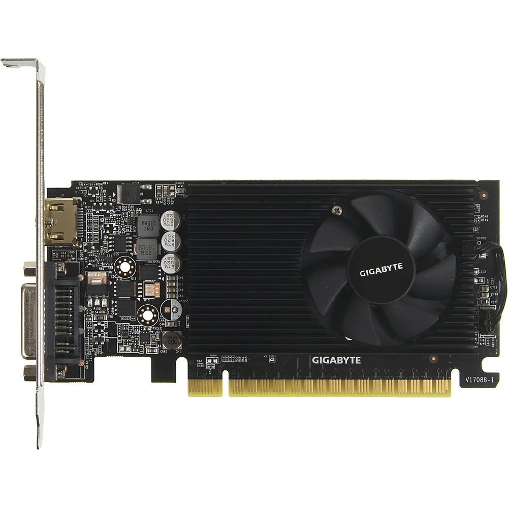 Видеокарта Gigabyte PCI-E GV-N730D5-2GL NV GT730 2048Mb 64b GDDR5 902/5000 DVIx1/HDMIx1/HDCP Ret low
