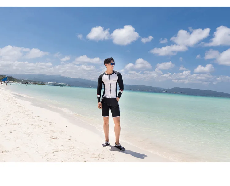 Kite Surf Rash Guard купальники для женщин Лето Купальник для девочек длинный купальник с принтом рукав солнце Сплит сушка серфинг принт