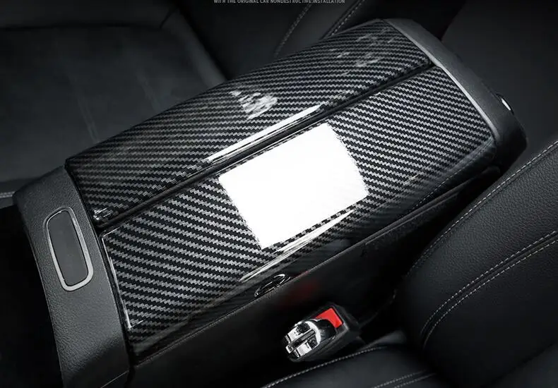 ABS carbon для Mercedes Benz CLA Class 2019 2020 21 w117 аксессуары автомобильного центрального
