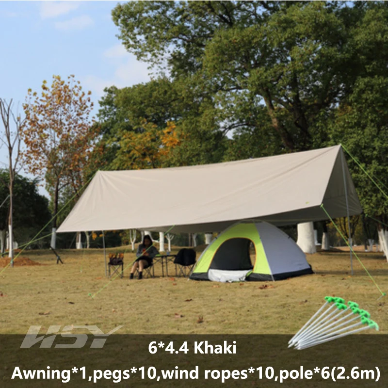 Ultralight Tarp for Outdoor Camping, Survival Sun Shelter