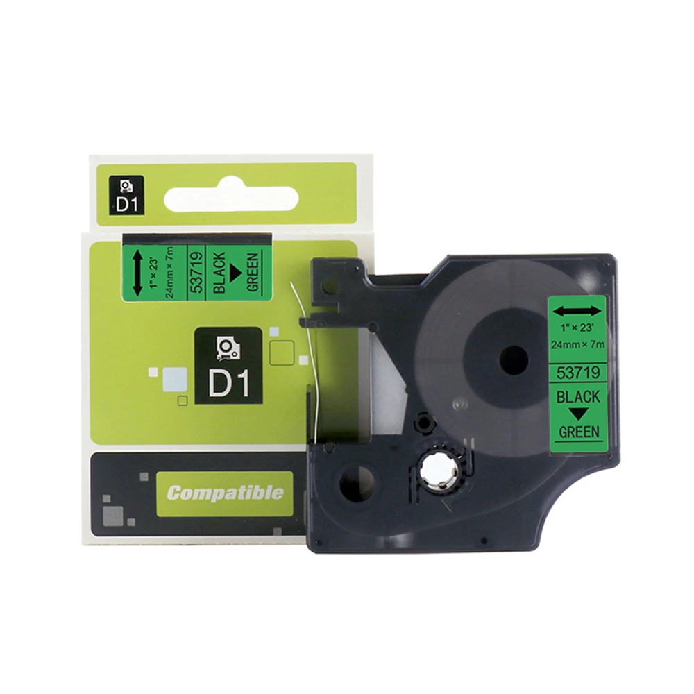 JIANYINGCHEN dymo D1 ленты 24 мм 53713 53710 53724 этикетка Кассета для dymo label manager LM 160 280 label make