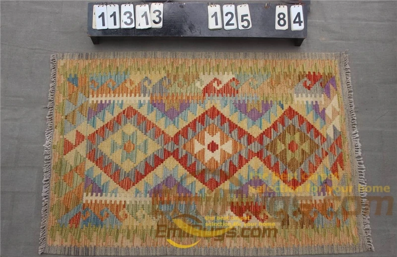 kilim rugs tapestries Fabric Handmade Vintage For Living Room Square Turkish Wool Knitting