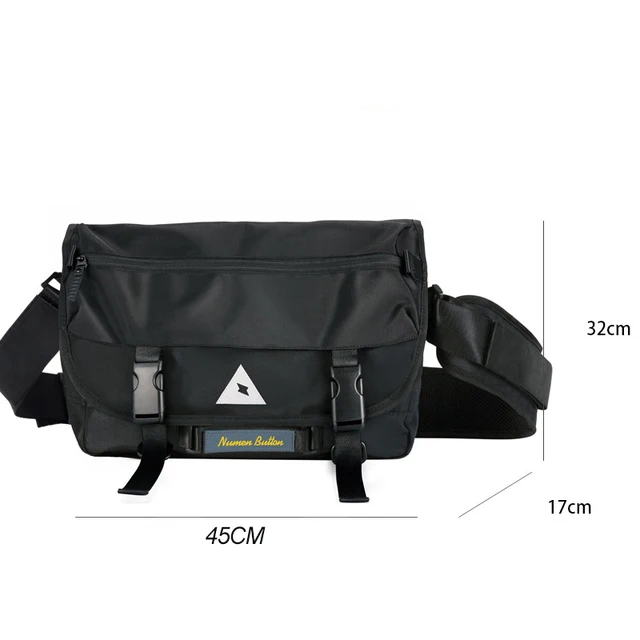 2021 New Casual Fashion Crossbody Bags Men High Quality Leather Nylon Messenger Bags Black Laptop Bag Travel Bag XA697ZC L Nylon