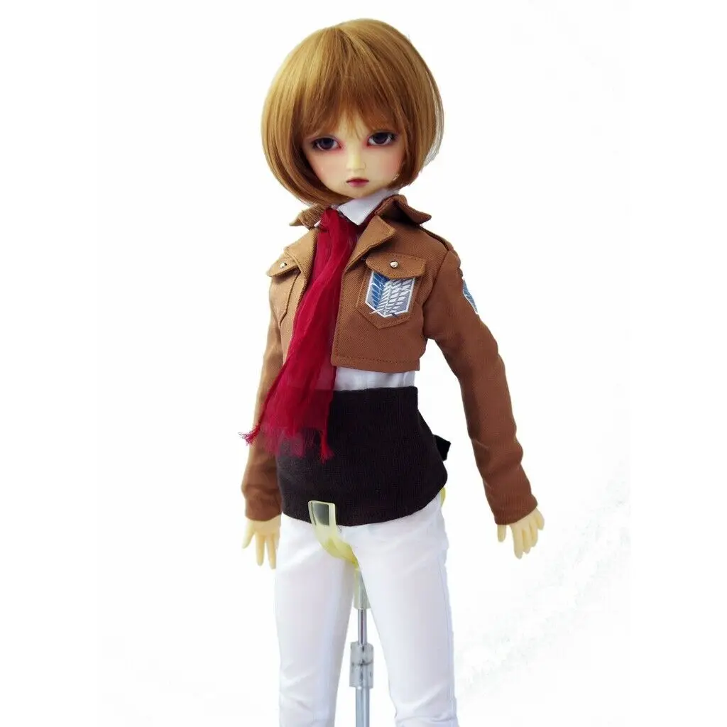 [Wamami] 255 # Attack On Titan Mikasa Uniforme Costume Cosplay Per 1/3 Dd Ddm Ddl Bjd Bambola