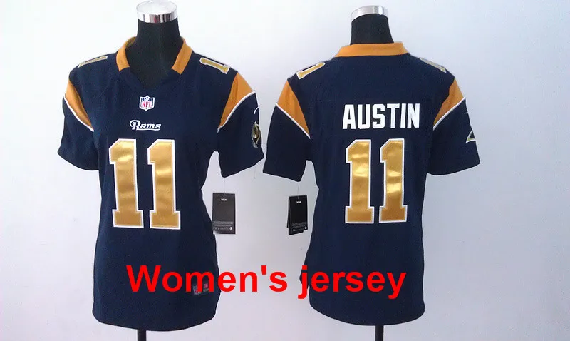 3 A+++ женские сшитые футболки Los Angel s 5 Nick Foles 11 tabon austrin 13 Kurt Warner 94 Robert Quinn 30 Todd garley II - Цвет: 3