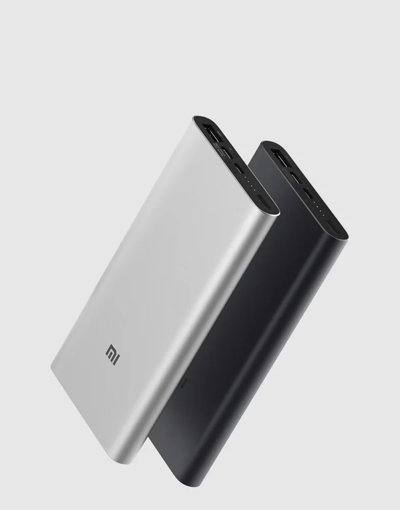 

10000mAh Mi Power Bank 3 External Battery Bank fast 2 way Quick Charge Powerbank 10000 mAh Dual USB for xiaomi mi9 iphone