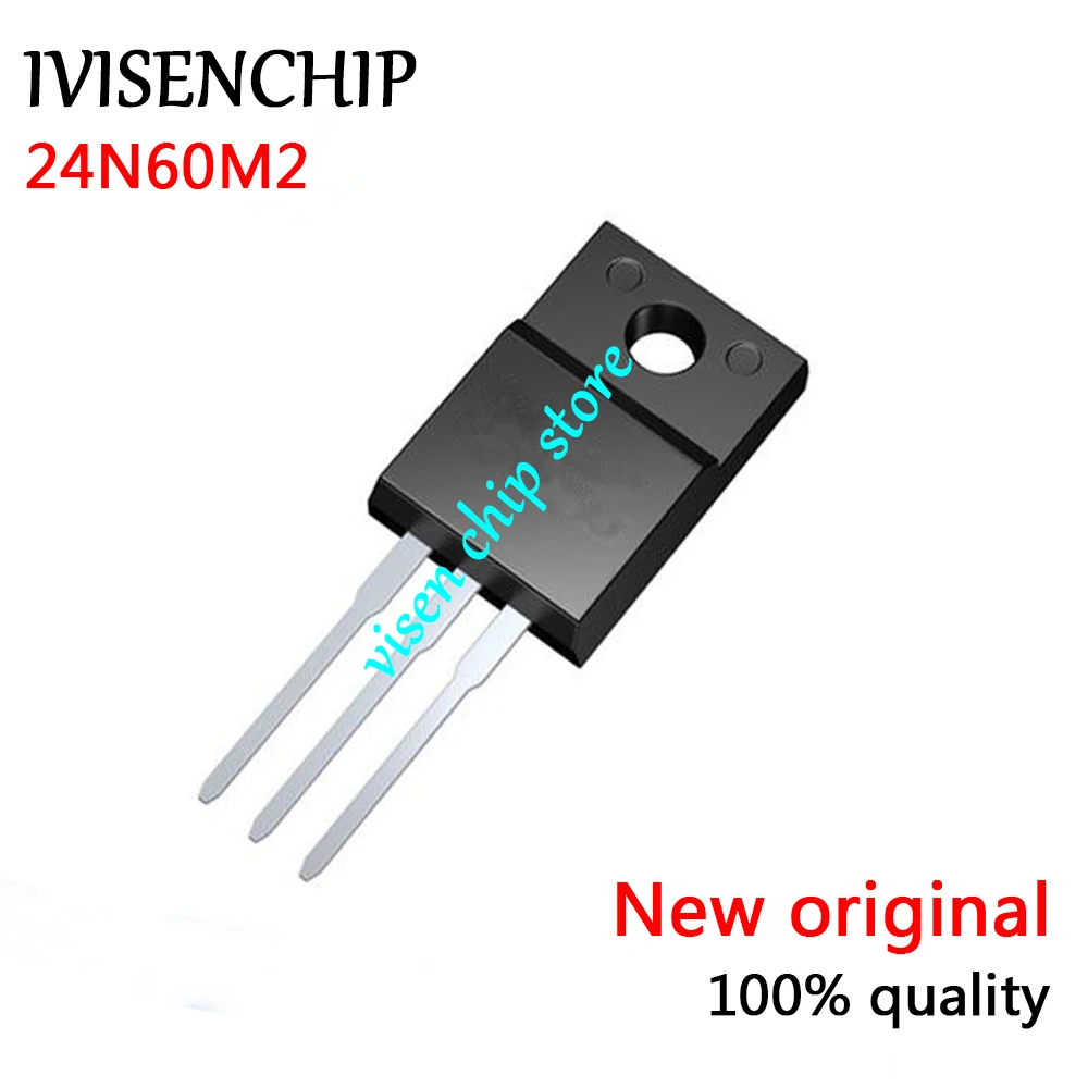 10pcs 24N60M2 STF24N60M2 MOSFET TO-220 | Электронные компоненты и принадлежности