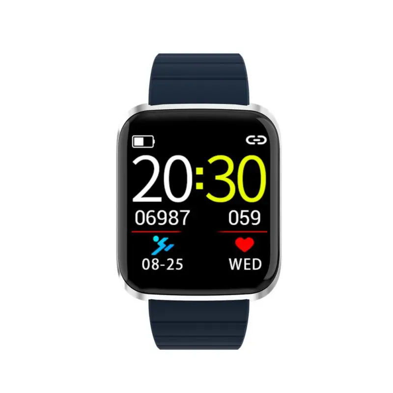 116 PRO цветной экран умный Браслет Bluetooth Смарт часы Браслет фитнес-трекер монитор сердечного ритма для Android IOS - Цвет: L
