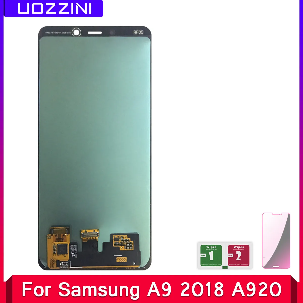 

2 Pcs 6.3" Super AMOLED For Samsung A9 2018 A920 LCD Display Assembly Touch Screen Digitizer Samsung Galaxy A9 2018 A920